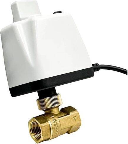 1/2" 3/4" 1" 2" Normally Closed Motorized Ball Valve 220V 12V 24V 2-Wire Brass Electric Ball Valve with Manual Switch(220VAC-DN50) in Kuwait