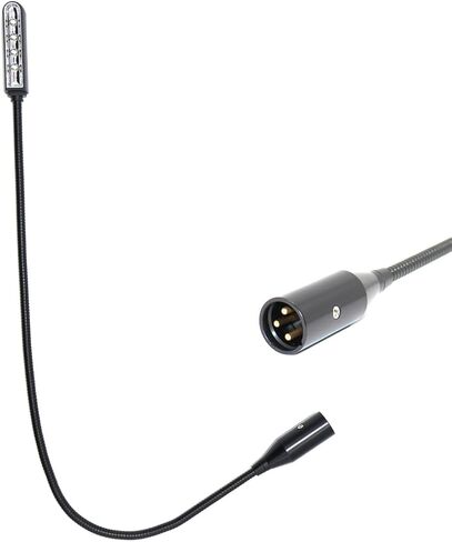 XLR 3 دبوس LED معقوفة ضوء لياماها، BEHRINGER، 22 بوصة DJ خلاط مصباح معقوفة مرن، ضوء أبيض، 12 فولت in Kuwait