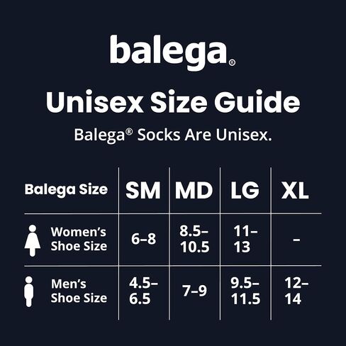 جوارب Balega للجنسين للبالغين من الجنسين معاد تدويرها لمقاومة الصدمات/التبطين، لا تظهر جوارب الجري الرياضية (زوج واحد)، أسود، X-Large in Kuwait