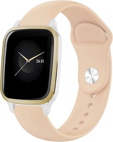شريط سيليكون ناعم لـ Garmin Venu Sq/Music/Sq 2/2 Music، حزام رياضي 20 مم لـ Garmin Venu/2 Plus/Vivoactive 6/5/3/3 Music/Vivomove HR/Forerunner 55 245 645 in Kuwait