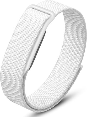 حزام DADO مطاطي من النايلون متوافق مع Google Fitbit Air، حزام رياضي منسوج ناعم ومسامي، سوار معصم بديل مرن قابل للتعديل للرجال والنساء in Kuwait