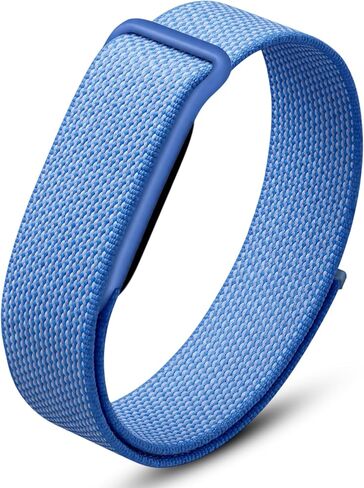 حزام DADO مطاطي من النايلون متوافق مع Google Fitbit Air، حزام رياضي منسوج ناعم ومسامي، سوار معصم بديل مرن قابل للتعديل للرجال والنساء in Kuwait