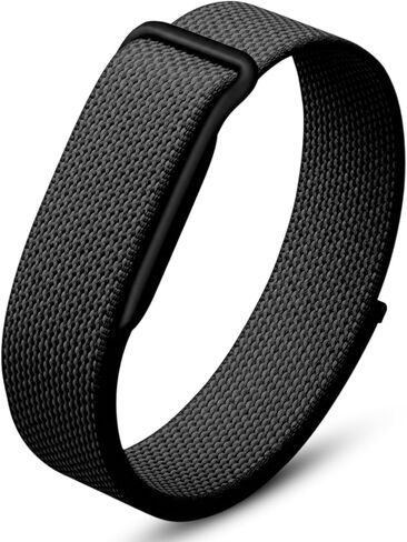 حزام DADO مطاطي من النايلون متوافق مع Google Fitbit Air، حزام رياضي منسوج ناعم ومسامي، سوار معصم بديل مرن قابل للتعديل للرجال والنساء in Kuwait