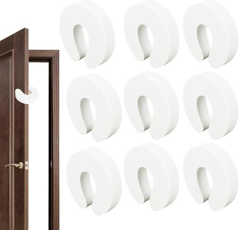Door Finger Pinch Guard, 6 Pack Foam Door Stopper,Anti Door Slam Stopper for Safety & Protection Door Slam Stopper in Kuwait