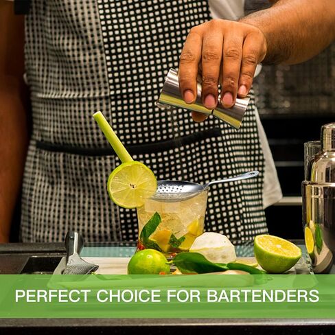Stainless Steel Julep Strainer Akamino 4 Pack Cocktail Strainer Spoon for Drink Home Kitchen Bar in Kuwait
