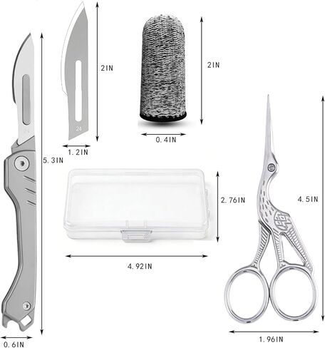 Bread Lame Dough Scoring Tool, Bread Scoring Tool Kit, sourdough scissors, suitable for baking sourdough and regular bread, comes with 100 inches of cotton string and 10 bread blades. in Kuwait