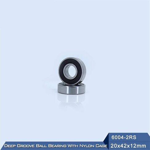 6004RZ 6004RS 2RS تحمل ABEC-3 كتم سرعة عالية لأدوات Gargen 6004 RS 2RZ الكرات 2 مختومة مع قفص نايلون 20*42 12 ملم in Kuwait