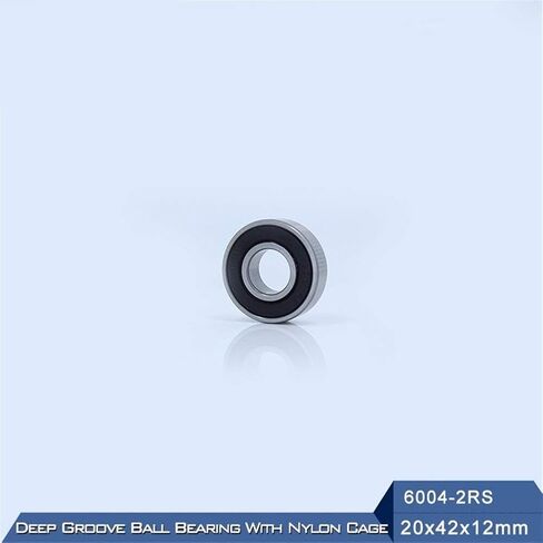 6004RZ 6004RS 2RS تحمل ABEC-3 كتم سرعة عالية لأدوات Gargen 6004 RS 2RZ الكرات 2 مختومة مع قفص نايلون 20*42 12 ملم in Kuwait