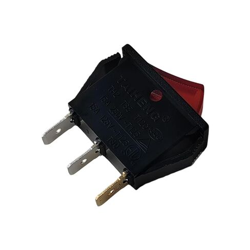 TH2 T85 T120 15A 125/250VAC 3 Pins 2 Positions Red Lamp Rocker Switch in Saudi Arabia