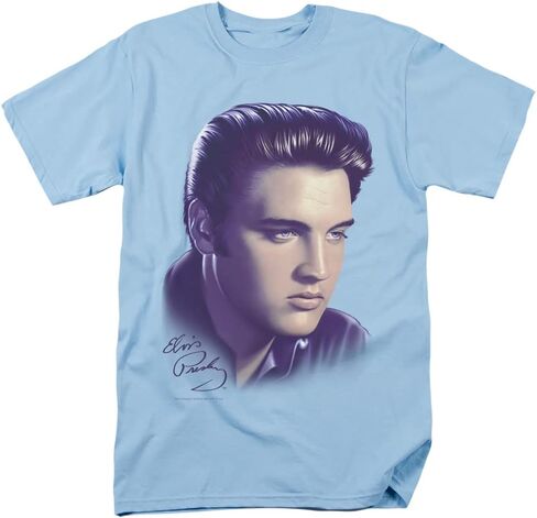 تي شيرت Popfunk Classic Elvis Presley Big Portrait W للبالغين من الجنسين in Kuwait