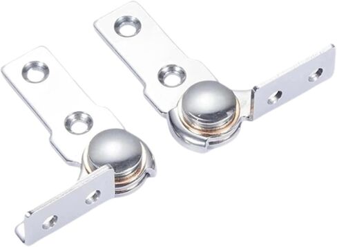 90 Degree Arbitrary Stop Hinge,304 Stainless Steel Torque Shaft Hinge2.0 N.M,for Household Appliance Doors, Cabinet Doors, Makeup Mirror cabinets, cabinets, Folding Tables, Windows, Boxes,Silver in Kuwait
