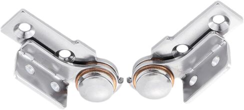 90 Degree Arbitrary Stop Hinge,304 Stainless Steel Torque Shaft Hinge2.0 N.M,for Household Appliance Doors, Cabinet Doors, Makeup Mirror cabinets, cabinets, Folding Tables, Windows, Boxes,Silver in Kuwait