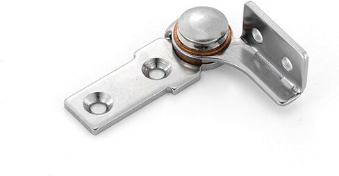 90 Degree Arbitrary Stop Hinge,304 Stainless Steel Torque Shaft Hinge2.0 N.M,for Household Appliance Doors, Cabinet Doors, Makeup Mirror cabinets, cabinets, Folding Tables, Windows, Boxes,Silver in Kuwait