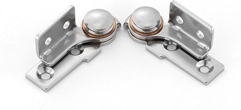 90 Degree Arbitrary Stop Hinge,304 Stainless Steel Torque Shaft Hinge2.0 N.M,for Household Appliance Doors, Cabinet Doors, Makeup Mirror cabinets, cabinets, Folding Tables, Windows, Boxes,Silver in Kuwait