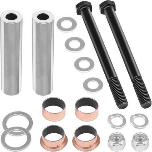 Golf Cart Spindle Bushings Kit Fit for EZGO TXT PDS 2001-Up OEM 70648-G01 | Restore Steering Stability, Reduce Front Wobble, Improve Control, Wear Resistant Design, Smooth Suspension, Reliable Driving in Saudi Arabia