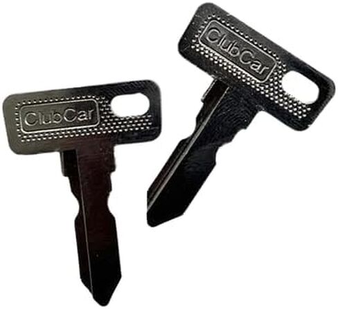 Genuine Club Car Replacement Keys SET X 2 - Fit all Club Car Models from 1989 to 2015 Icludes DS, ALL PRECEDENT MODELS Electric and Gas in Kuwait