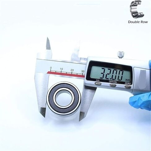 3002-2RS محامل زاوي صف مزدوج 3002 2RS مختومة RS الاتصال الكرات 15 * 32 13 ملم in Kuwait