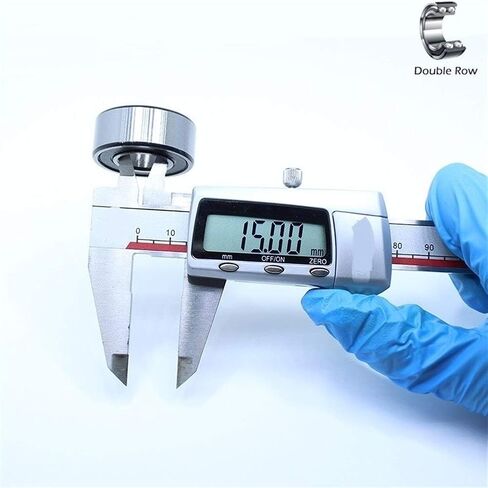 3002-2RS محامل زاوي صف مزدوج 3002 2RS مختومة RS الاتصال الكرات 15 * 32 13 ملم in Kuwait