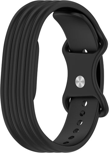 حزام بديل من السيليكون الناعم من VeveXiao متوافق مع Google Fitbit Air، حزام معصم رياضي بحلقة قابلة للتعديل، ملحق مسامي للرجال والنساء للاستخدام اليومي لتتبع اللياقة البدنية - بدون متتبع in Kuwait