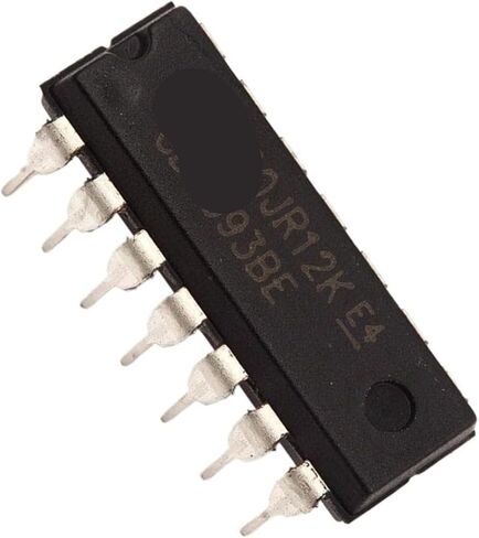 CD4093BE 4093 IC Chip 10-Pack DIP-14 بوابة منطقية رباعية 2-Input Trigger in Kuwait