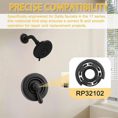 RP32102 Rotational Limit Stop Replacement Compatible with Delta 17 Series Faucets, Plumbing Repair Part for Delta RP32102 in Kuwait