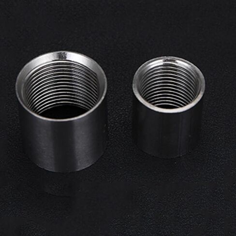 1 قطعة 1/8 "1/4" 3/8 "1/2" 3/4 "1" 1.5 "2" 3 "4" BSPT أنثى اقتران دائري موصل السباكة 201 304 316 تركيب أنابيب الفولاذ المقاوم للصدأ (SS316,2-1/2") in Kuwait