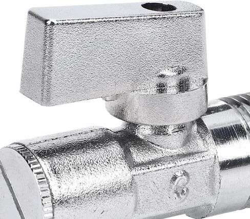 LiebeWH Angle Stop Valve Brass 1/4 Quarter Turn G1/2in Toilet Water Valve for Sink Bathroom Kitchen in Kuwait