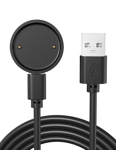 Sinoacc لـ Amazfit Bip 6، شاحن بديل لساعة Active 2 | شحن سريع، حماية مدمجة، قابل للفصل والحمل، كابل USB C بطول 3.3 قدم in Kuwait