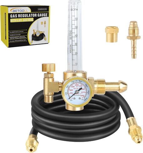 بيتول الأرجون/CO2 ميغ تيج مقياس التدفق منظم الغاز مقياس لحام لحام، اتصال مدخل CGA580 in Kuwait