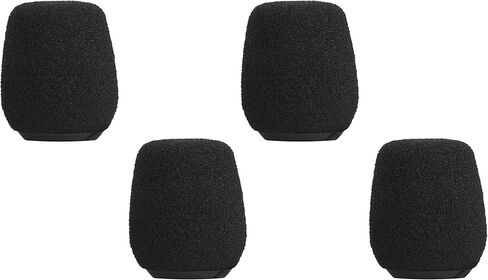 Shure RK513WS Black Foam Windscreens for MX405 and MX410 Microphones, Set of 4 in Kuwait