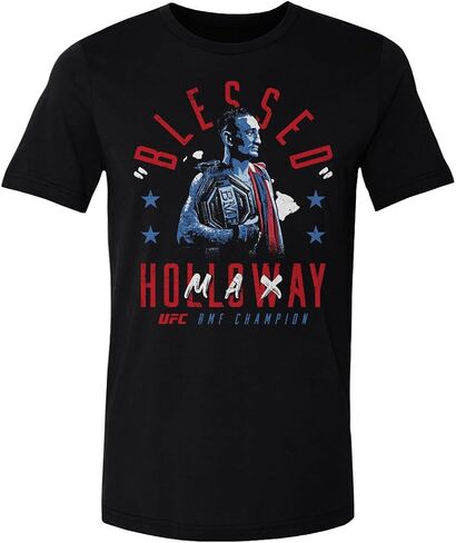 قميص 500 LEVEL Max Holloway UFC - بطل Max Holloway Blessed BMF باللون الأبيض in Kuwait