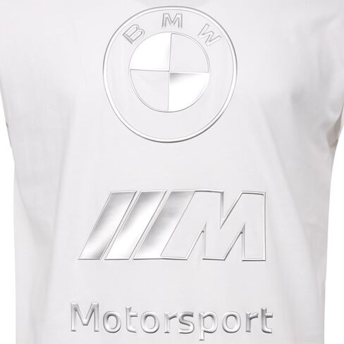 Puma Mens BMW M Motorsport Graphic Tee, Puma White, Medium in Kuwait