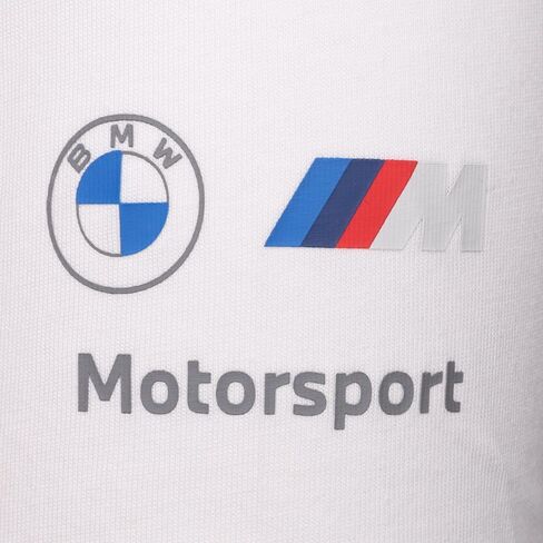 Puma Mens BMW M Motorsport Graphic Tee, Puma White, Medium in Kuwait