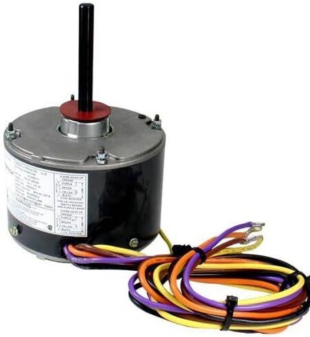 K55HXNTL-4884 - محرك مروحة مكثف مطور من OEM بسرعة 1075 دورة في الدقيقة يناسب Emerson | 208-230 فولت، 1/5 حصان in Kuwait