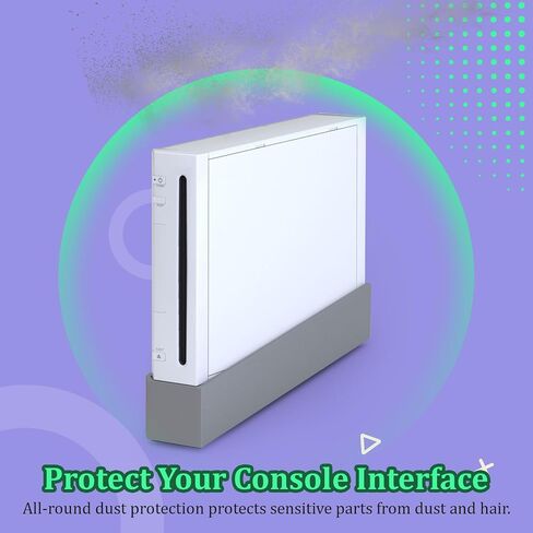 for Nintendo Wii Console Dust Door Replacement Slot Cover | for Nintendo GameCube Dust Cover for NGC Conrtroller/NGC Memory/SD Slot(White) in Kuwait