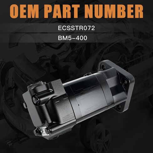 محرك مداري هيدروليكي BM5-400 متوافق مع AGT ECSSTR072 انزلاقية التوجيه الروتاري تيلر 400cc إزاحة in Kuwait