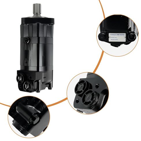 محرك مداري هيدروليكي BM5-400 متوافق مع AGT ECSSTR072 انزلاقية التوجيه الروتاري تيلر 400cc إزاحة in Kuwait