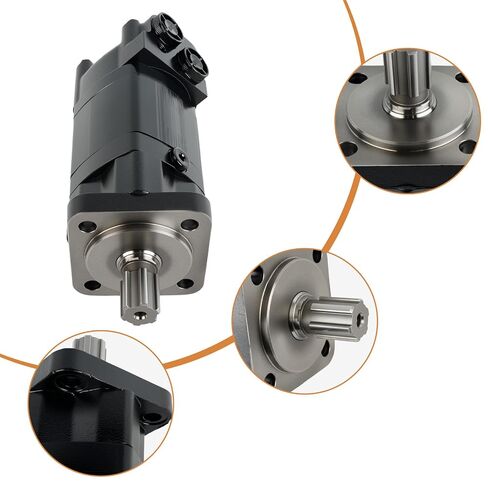 محرك مداري هيدروليكي BM5-400 متوافق مع AGT ECSSTR072 انزلاقية التوجيه الروتاري تيلر 400cc إزاحة in Kuwait