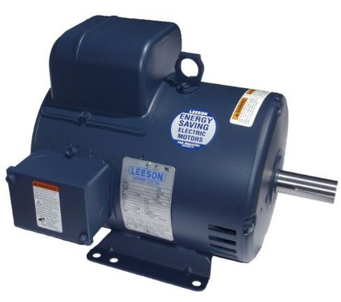 Leeson 131537.00 محرك ODP للأغراض العامة، مرحلة واحدة، إطار 184T، تركيب صلب، 5HP، 1800 دورة في الدقيقة، جهد 208-230 فولت، تردد 60 هرتز in Kuwait