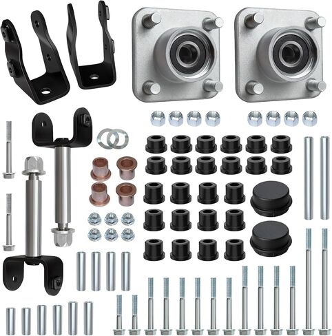 Deluxe Golf Cart Front and Rear End Repair Kit, Club Car Repair Kit Club Car Front End Parts for 2004-UP Club Car Precedent Gas Electric Models in Kuwait