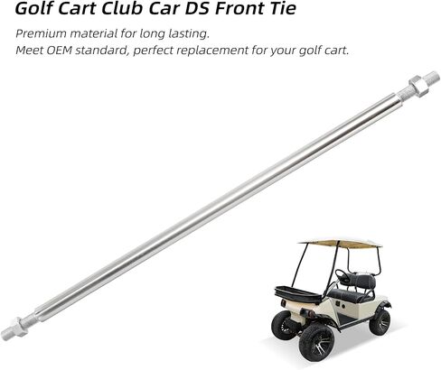 قضيب ربط عربة الجولف Roykaw متوافق مع عربة الجولف Club Car DS 1993-2009، استبدل OEM # 1010219 in Kuwait