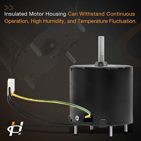 99080450 Bathroom Exhaust Fan Motor Compatible with Broan NuTone HS110LU, S110LU, S110U, 120V 0.65A, 5/16" x 1-1/4" Shaft, Replaces S99080450 71732005 5KSM84DFK175P in Kuwait