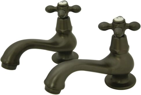 Kingston Brass KS1102AX Heritage Basin Tap Faucet, Polished Brass, 4.38 x 2.5 x 1.88 in Kuwait