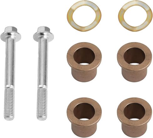maxpeedingrods Front End King Pin Kit لنادي السيارات السابقة 2004-up عربات الغولف الكهربائية بالغاز، طقم إصلاح Pin King للواجهة الأمامية، OEM # 102287201 103638601 103638801 in Kuwait