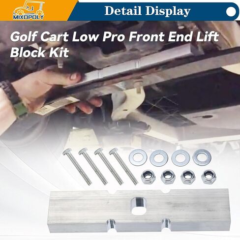 Golf Cart Front End Lift Block Kit Direct Fit for Club Car DS Gas & Electric(Not for Precedent) in Kuwait