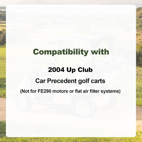 مجموعة ضبط عربة الجولف المتوافقة مع Club Car Precedent 2004-Up (محرك FE350 Kawasaki) تتضمن فلاتر الهواء/الزيت/الوقود NGK Spark Plug Drive وأحزمة التشغيل in Kuwait