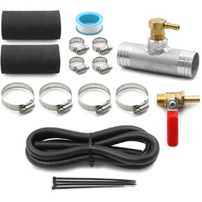 1-1/2" Diesel Install Kit 11025 Compatible with 99-2017 Ford,11-2017 Chevy GMC,99-12 Dodge Diesel Auxiliary Install Kit