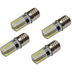 HQRP Screw-in 5/8" Base #2SCW Sewing Machine LED Light Bulb 110V Warm White Replacement for 195148, 8SCW