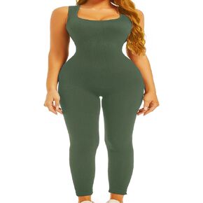 Sliot Unitard حللا للنساء البطن تحكم طويل داخلية للنساء كامل طول اليوغا كامل الجسم البدلة ضغط بذلة