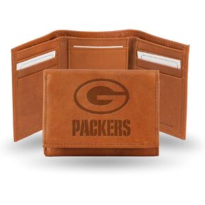 Rico Industries Fan Shop Embossed Leather Trifold Wallet